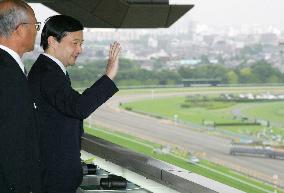 Crown Prince attends Japanese Derby, Vodka stuns field