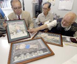 Drawings of U.S. soldiers killed by A-bomb given to Hiroshima