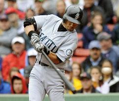 Ichiro's 1,000th strikeout