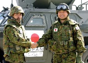 Japanese core troop unit arrives in Samawah