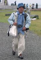 65-year-old photographer begins walking length of Japan