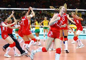 Russia beats Brazil to win women's world title