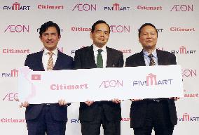 Aeon partners with 2 major retailers in Vietnam