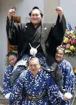 Summer sumo winner Terunofuji promoted to ozeki