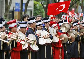 Ottoman military band performs in Tokyo to mark 125 years of ties