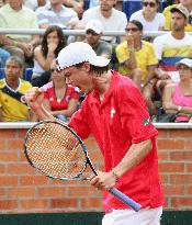 Tennis: Japan hits back to beat Colombia in Davis Cup playoff