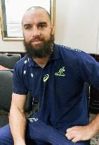 Aussie rugby player recalls reconstruction help in quake-hit Japan