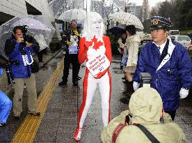 Canadian in Tokyo criticizes seal hunt in homeland