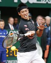 Tennis: Nishikori picks up 50th Grand Slam win