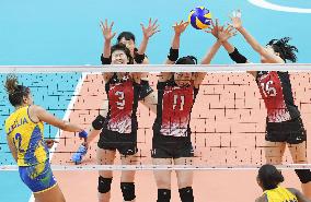 Olympics: Brazil beats Japan in women's volleyball