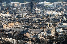 Wildfire in California