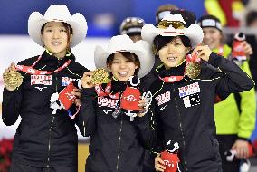 Speed skating women's team pursuit