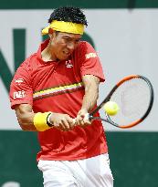 Tennis: Nishikori beats Simon