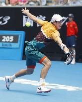 Tennis: Nishikori at Australian Open