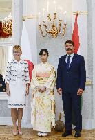 Japan's Princess Kako in Hungary