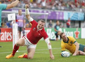 Rugby World Cup in Japan: Australia v Wales