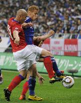 Japan vs. S. Korea in soccer int'l friendly