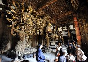 Nara's Toshodaiji temple opens Golden Hall