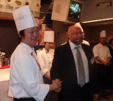 Japanese chef wins Italian cooking contest
