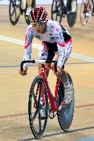 Japan's Uwano wins silver at track cycling world championships