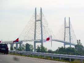 Tsubasa bridge funded by Japan's ODA completed