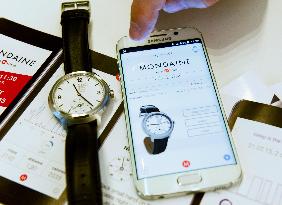 Swiss-made smartwatch by Mondaine
