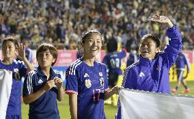 Nadeshiko beat Italy in last Women's World Cup warm-up