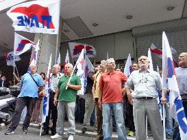 Greek anti-austerity protesters occupy Finance Ministry