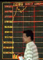 Shanghai stocks in morning