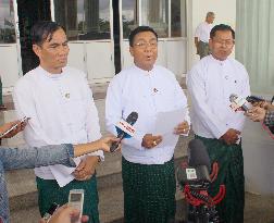 Myanmar ruling party chief ousted from office