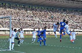 Japan, N. Korea universities hold soccer game