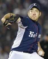 Kikuchi pitches Lions past Marines in battle for playoff spot