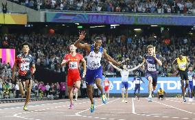 Athletics: Britain wins 4x100m relay as Bolt pulls up injured