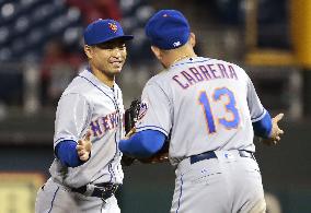 Baseball: Aoki sparks Mets' win over Phillies