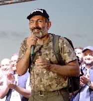 Armenian opposition leader Pashinyan