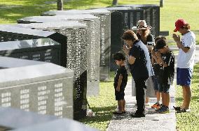 Okinawa marks 73rd anniversary of WWII ground battle
