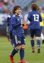 Football: Japan-Brazil at SheBelieves Cup