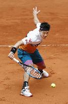 Tennis: Kei Nishikori at Madrid Open
