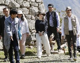 Japanese Princess Mako in Peru