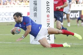 Rugby World Cup in Japan: France v U.S.