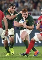 Rugby World Cup in Japan: Wales v South Africa