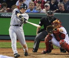 Yankees' Matsui goes 2-for-5 as team loses game against Red Sox