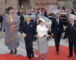 (2)Japanese emperor, empress visit Trondheim