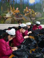 (1)North Korean garment factory