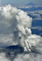 Central Japan volcano Mt. Ontake erupts