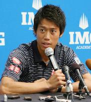 Nishikori aims for semifinals at all 4 Grand Slam events