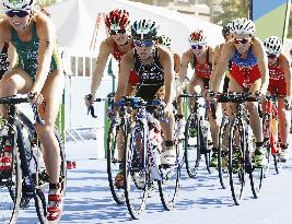 Olympic triathlon qualifying event held in Rio