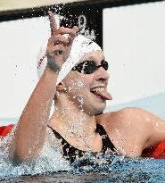 American teenager breaks her own 1,500m freestyle world record