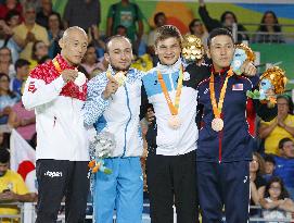 Paralympics: Medal ceremony for men's 60-kilogram judo