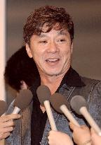 Japanese singer Hideki Saijo